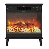Good Home 3D Elektrikli Şömine 1800W Siyah