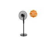 GOOD HOME 40 cm Kumandalı Ayaklı Vantilatör Siyah