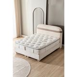 Good Night Dolce – 32 cm Beş Bölgeli Torba Yaylı Yatak 100 x 200 cm Peluş Kumaşlı Orta Sert