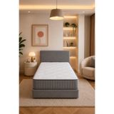 GOOD NİGHT Fly Tek Kişilik Visco Yatak-Baza-Başlık Set Takım ( Sandıksız İskeletsiz Kurulum Gerektirmez Yıkanabilir Bazalı ) 4 Renk