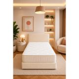 GOOD NİGHT Fly Visco Yatak-Baza-Başlık Set ( Tamamen Sünger Sandıksız ) Yıkanabilir Bazalı / / Kurulum Gerektirmez