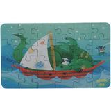 Good Night - Iyi Geceler / Small Puzzle 3-7 Yaş 24 Parça