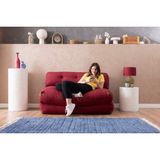 Good Night New Megano 140CM Katlanır Koltuk & Yer Yatağı 7 Renk - Bordo