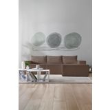 GOOD NİGHT Puzzle Koltuk Tamamen Sünger Minimalist 4 lü Koltuk