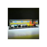 GOOD SIGN Diorama Garaj 1/64 Ölçek 8 li LED Işıklı USB Kablolu Model Araba Pleksi Kapaklı Dekoratif Vitrin