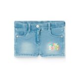 Good Summer Baskılı Kız Çocuk Denim Şort