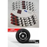 Good Year Eagle F1 Motosiklet Ve Otomobil Araç 3d Oto Lastik Yazısı Sticker Arma 8 Adet