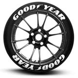 Good Year Lastik Yazısı Araç Lastik Stickeri 31mm Beyaz Büyük