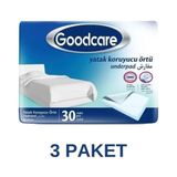 Goodcare 60x90 cm 3 Paket 90 Adet Yatak Koruyucu Örtü