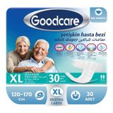 Goodcare 90 Adet XL Belbantlı Tekstil Yüzey Hasta Bezi