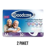 Goodcare Bel Bantlı Yetişkin Medium 2x30 Adet Yetişkin Hasta Bezi