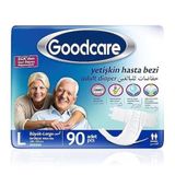 Goodcare Belbantlı Tekstil Yüzey Hasta Bezi L Beden, 100-150 cm, 90 Adet
