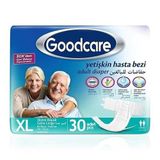 Goodcare Belbantlı Tekstil Yüzey Hasta Bezi XL, 120-170 cm Bel Ölçüsü, 30 Adet