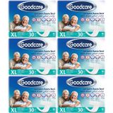 Goodcare Hasta Bezi Yetişkin Bel Bantlı Tekstil Yüzey XL Extra Large 180 Adet (6 Paket)