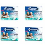 Goodcare Yetişkin Bel Bantlı Tekstil Yüzey Ekstra Büyük Boy XL 30'lu 4 Paket Hasta Bezi