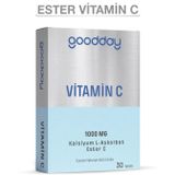 Goodday ESTER C Kalsiyum L-askorbat, Ester C İçeren Takviye Edici Gıda-30 Tablet