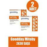 Goodday Mitoby 30 Saşe 2 Adet Aromasız İçerik ile Sporcu Besinleri