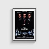 GoodFellas (1990) Film Posteri Tablo Çerçeveli Poster Duvar Dekorasyonu - 21 x 30 - Siyah Çerçeveli