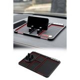 Goodpag Arac Ici Kaydirmaz Ped 3D Numarator Telefon Tutuculu Torpido Kaydirmaz Xl Kare