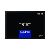Goodram CL100 2.5'' Sata 3.Gen 2. 485 Mb/s 380 Mb/s SSDPR-CL100-120-G2 120 GB SSD Disk