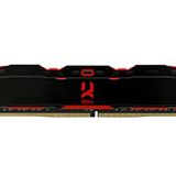 GoodRam IRDM - DDR4 8GB PC4-25600 (3200MHz) 16-20-20 IRDM X Siyah (1024x) - Bellek