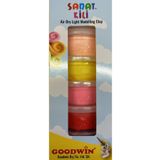 Goodwin Sanat Kili Air Dry Light Modelling Clay 6 Renk X 20 gr