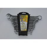 Goodyear 12 Parça Kombine Anahtar Takımı 12’li Düz-Yıldız 6x22 mm Dayanıklı ve Güvenilir