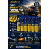 Goodyear 12'Li Dizel Enjektör Temizleyici Yakıt Katkısı 300 Ml