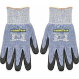 Goodyear 16-1745 Kesilmeye Dirençli Iş Eldiveni - 10 - Lacivert - Turkuaz