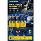 Goodyear 5'Li Benzin Enjektör Temizleyici Yakıt Katkısı 300 Ml