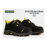 Goodyear Iş Ayakkabısı - GY22-100 Aero Black Esd Fo Sr Hro S1PL - 40 - Siyah - Sarı