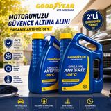 Goodyear Pro Defense Kırmızı Organik Antifriz -56°C 3 Lt (2 x 3 Litre)