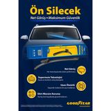 GOODYEAR SUPERMUTE TECHNOLOGY ÖN TEK MUZ SİLECEK 26 (650MM) - Siyah
