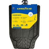 GOODYEAR TÜM ARAÇLARA UYUMLU %100 KAUÇUK UNİVERSAL 3D HAVUZLU OTO PASPAS - Siyah