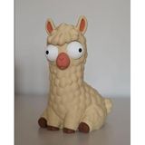 Goofy series – LAMA Movable Eyes NOAMS Hareketli Gözlü Şapşal Lama Biblo, NOAMS Esprili Hayvan Figürü, Eğlenceli Masa Üstü Ve Çalışma Odası Objeleri, İlginç Pop Art Ev Aksesuarı
