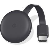 Google Chromecast 3 Medya Oynatıcı – Android, iOS, Mac, Windows Uyumlu, 1080p Full HD HDMI Wi‑Fi Kablosuz Görüntü Aktarımı ve Telefonla Kontrol