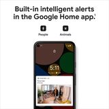 Google Iç Mekan Nest Güvenlik Kamerası 1080P 2. Nesil Sis