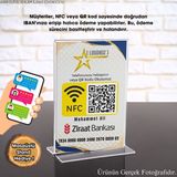 Google Işletme Yorum Kartı - Standlı - Nfc ve Karekod Özellikli - IBAN KART
