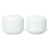Google Nest Wifi - AC2200 (2. Nesil) Yönlendirici ve Erişim Noktasına Eklenen Mesh Wi-Fi Sistemi (2'li Paket, Kar)