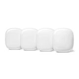 Google Nest Wifi Pro - Wi-Fi 6e - Yüksek Hız ve Tüm Evi Kapsama Özelliğine Sahip Güvenilir Ev Wi-Fi Sistemi - Mesh Wi-Fi Yönlendirici - 4 Paket - Kar