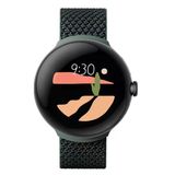 Google Pixel Watch LTE Akıllı Saat, Hücresel veya WiFi Verileri, GPS, BT ve Nabız Monitörü ile Uyumlu 41 mm, Toplu Paketleme (Siyah Dokuma)