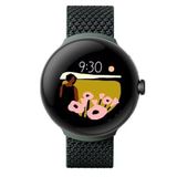 Google Pixel Watch LTE Akıllı Saat, Hücresel veya WiFi Verileriyle Uyumlu, GPS, BT ve Nabız Monitörü 41 mm, Toplu Paketleme (Yeşil)