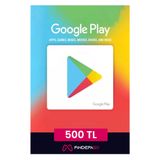 Google Play 500 TL Hediye Kartı