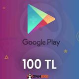 Google Play Bakiye 100 TL