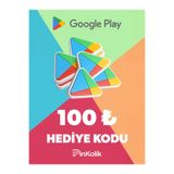 Google Play Hediye Kodu Google Play 100 TL Hediye Kartı