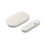 Google TV Streamer 4K - Sesli Arama Uzaktan Kumandasıyla TV'nizde Hızlı Akış Eğlencesi - 4K HDR'de Film, Şov, Canlı TV ve Netflix İzleyin - Akıllı Ev Kontrolü - 32 GB Depolama - Porselen