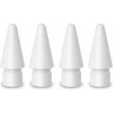 Goojodoq Apple Pencil Uyumlu Stylus Uçları - 4'lü Paket Stylus Kalem Ucu Apple Pen 1. ve 2. Nesil - Beyaz