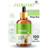 Goomy Avokado Yağı Soğuk Sıkım Doğal Bitkisel Sabit Yağ Avocado Oil 100ml - 100 ml