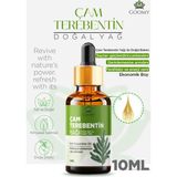Goomy Çam Terebentin Uçucu Yağı 10 ml Saf ve Doğal Pine Turpentine Essential Oil