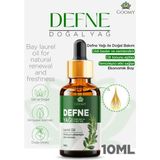 Goomy Defne Yaprağı Yağı Distilasyon Doğal Bitkisel Uçucu Yağ Laurel Leaf Oil 10ml - 10 ml
